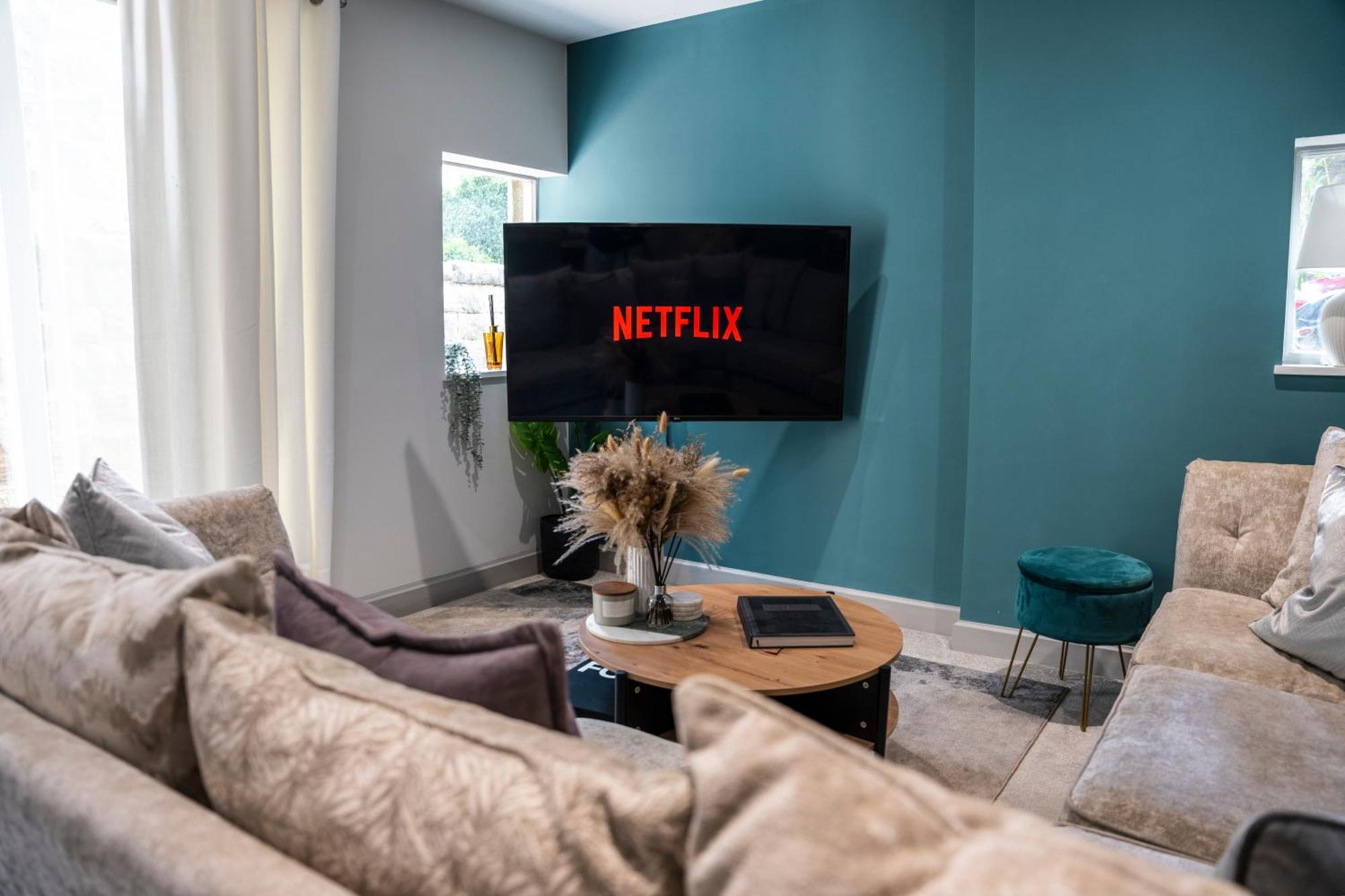 Spring Mount Huge Luxury Full Apartment- Harrogate Centre-Two Extremely Comfy Kingsize Bedrooms-Fully Equipped Modern Kitchen-Cosy Living Room With Huge Tv Extérieur photo
